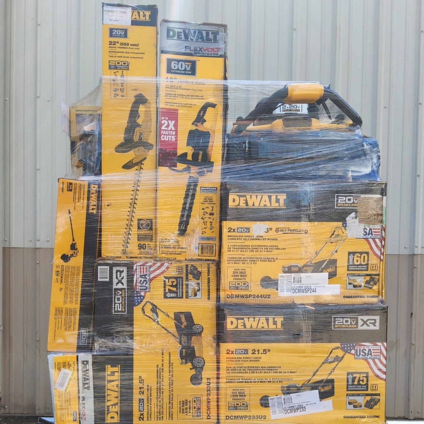🌞2025 Autumn Sale is Heating Up!🏖️MIXED TOOLS PALLET – LOT ID: 251035 – Untested Customer Return