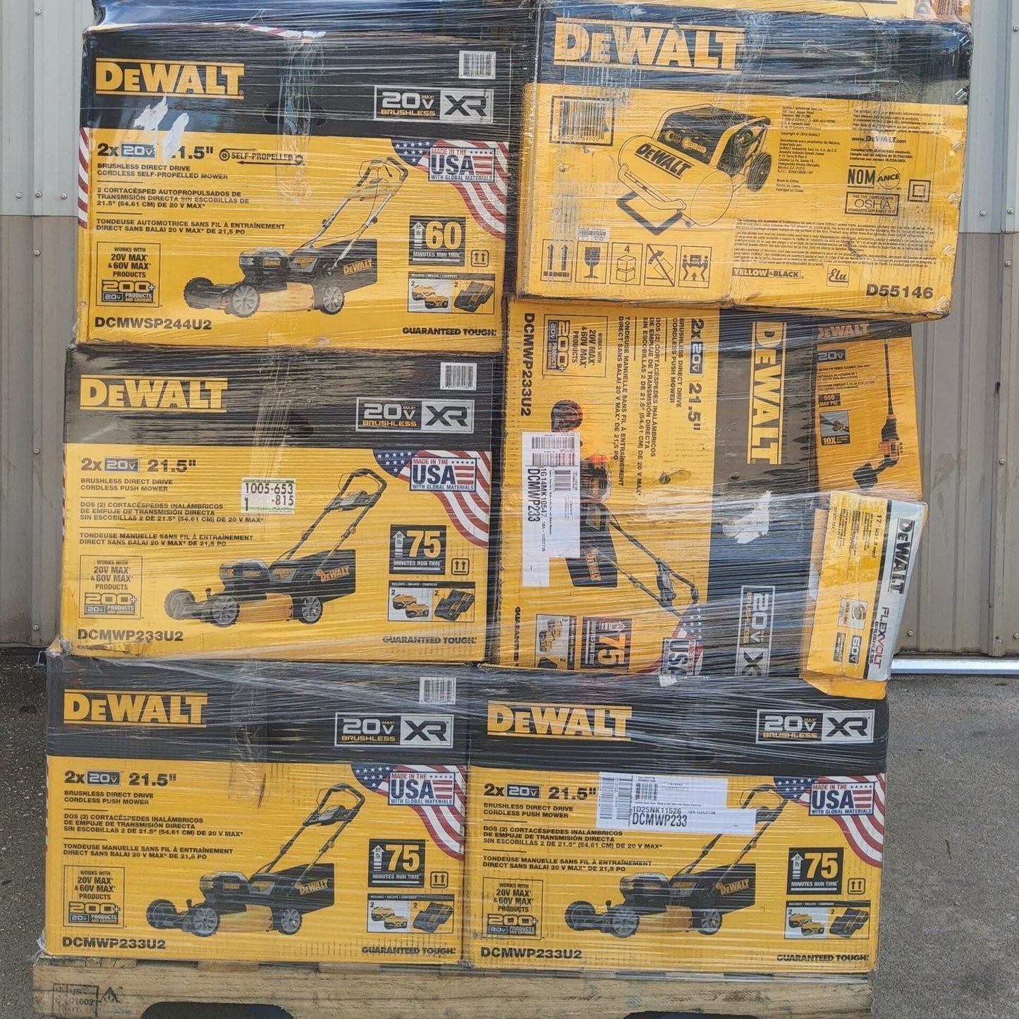 🌞2025 Autumn Sale is Heating Up!🏖️MIXED TOOLS PALLET – LOT ID: 251035 – Untested Customer Return