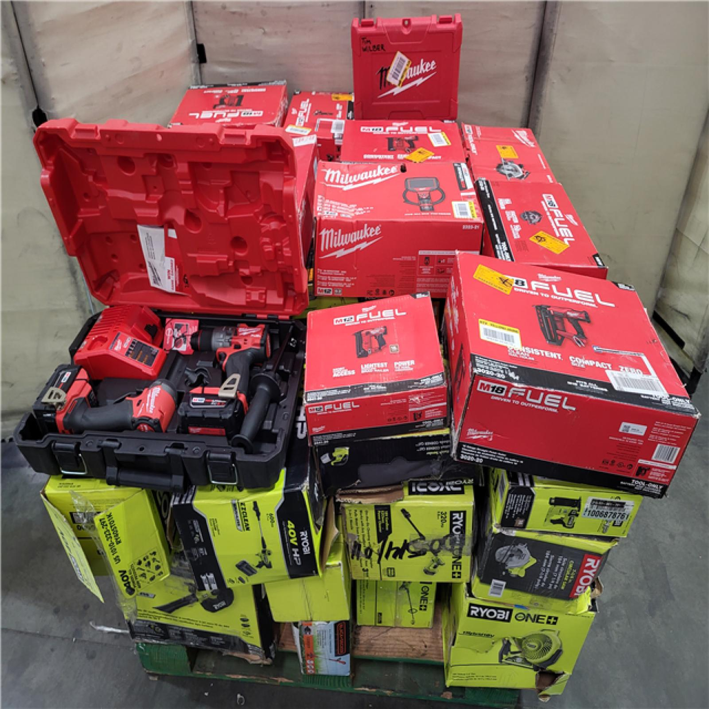 🌞2025 Autumn Sale is Heating Up!🏖️MIXED TOOLS PALLET – LOT ID: 251035 – Untested Customer Return