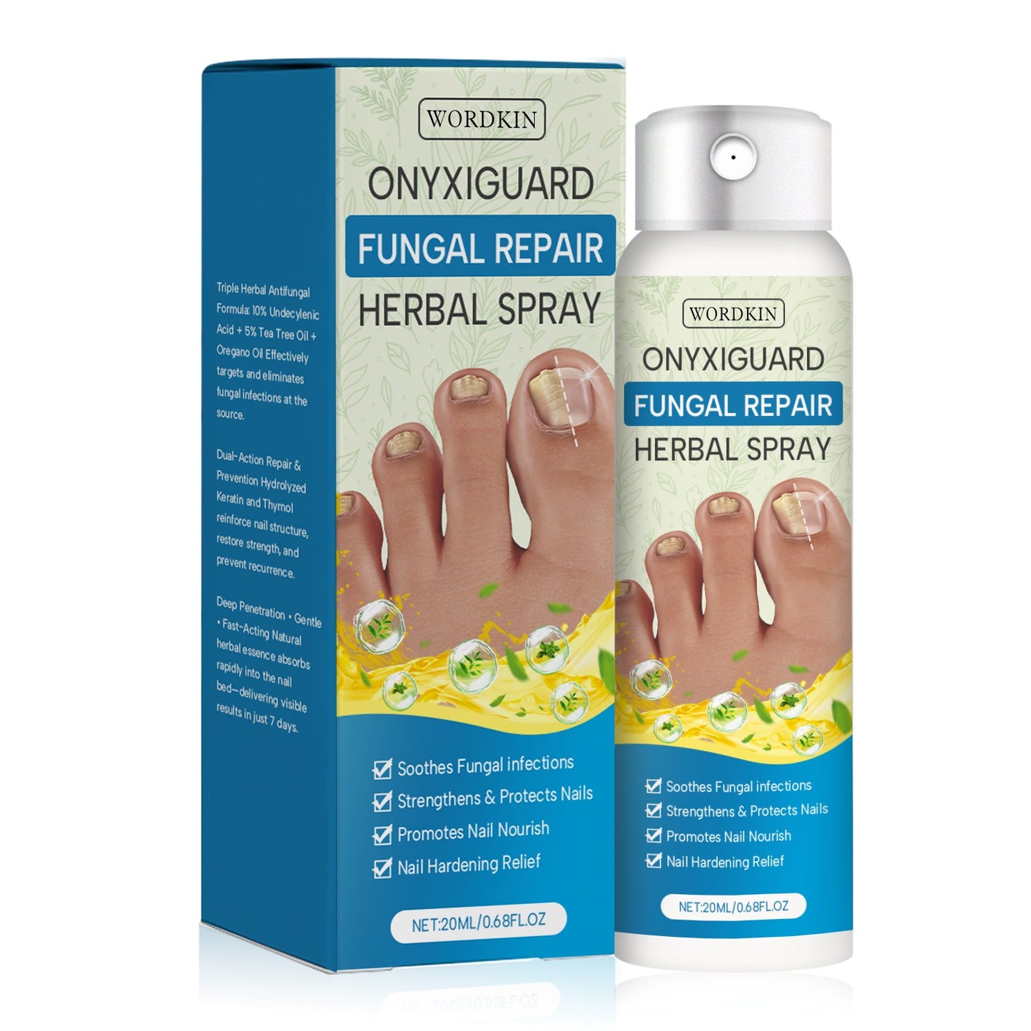 WORDKIN® OnyxiGuard Fungal Repair Herbal Spray