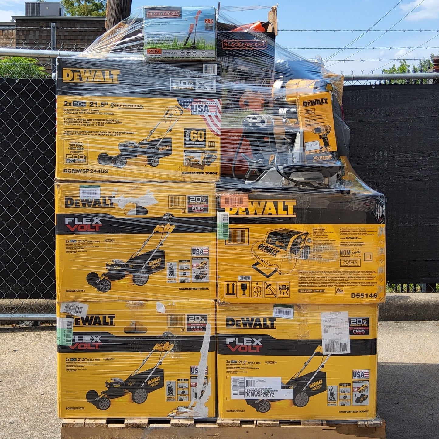 🌞2025 Autumn Sale is Heating Up!🏖️MIXED TOOLS PALLET – LOT ID: 251035 – Untested Customer Return