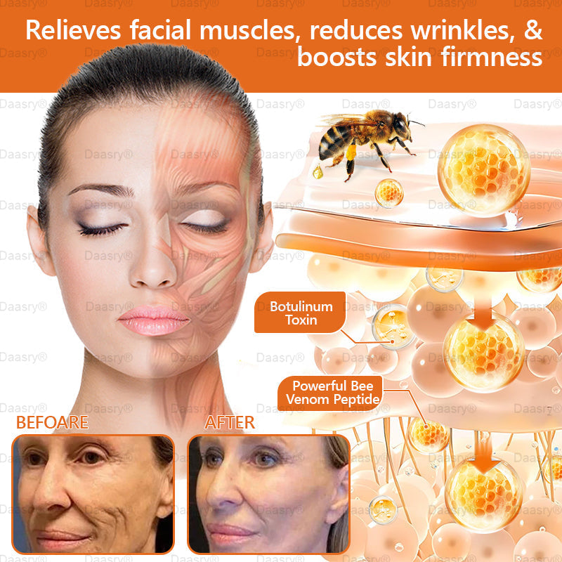 Mayo & Cleveland Clinic Store: Made IN USA - Natravor™"Dermal Gold" Botox Bee Venom Skin Restoration Cream - LAST DAY 80% OFF