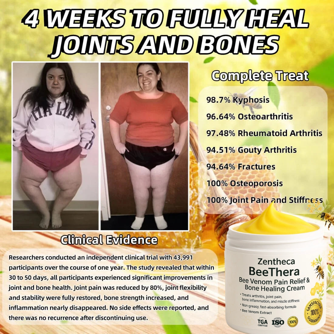 🔥Bee Venom-Infused Relief for Bones & Joints🔥