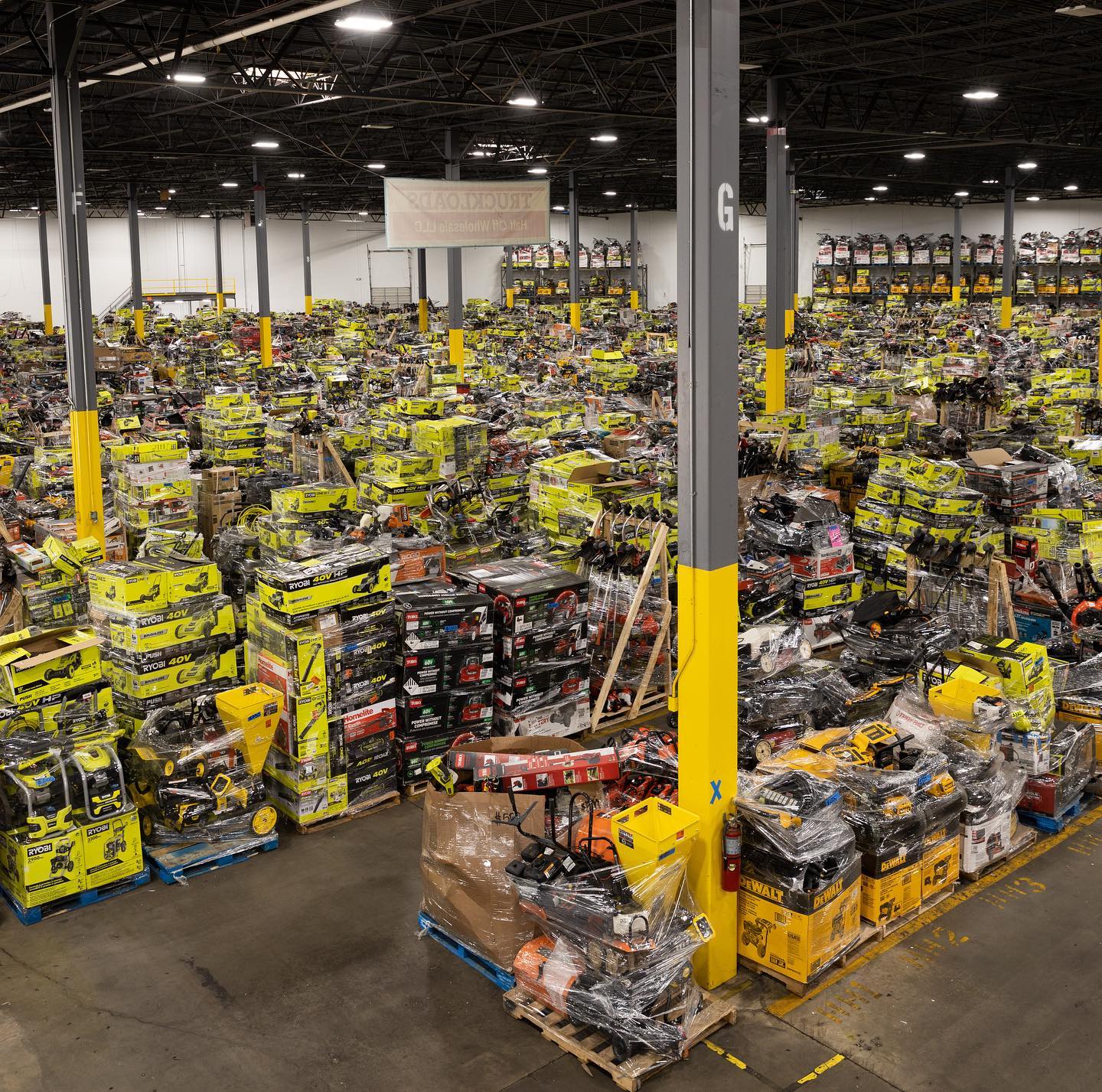 🌞2025 Autumn Sale is Heating Up!🏖️MIXED TOOLS PALLET – LOT ID: 251035 – Untested Customer Return